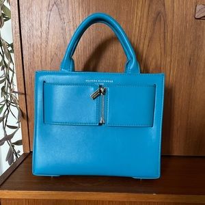Brandon Blackwood Medium Kuei Bag in Aqua Blue